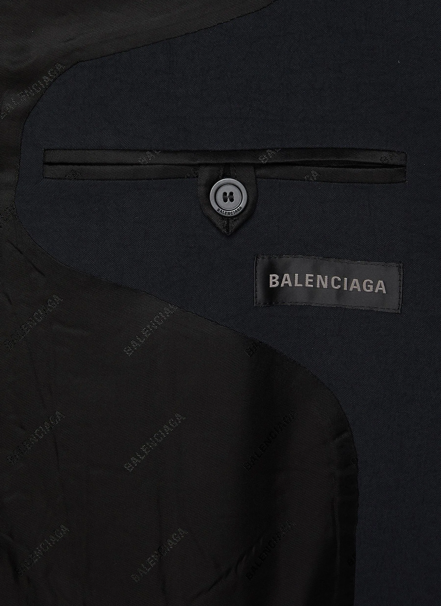 -----------BALENCIAGA  ---- ------------ ----Oversized Single Breasted Blazer --