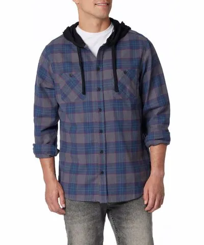 8/4/2023 Switchback Flannel Hoodie for Young Men | UNIONBAY