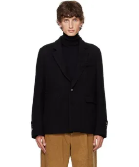 ADER error Black Tucked Blazer