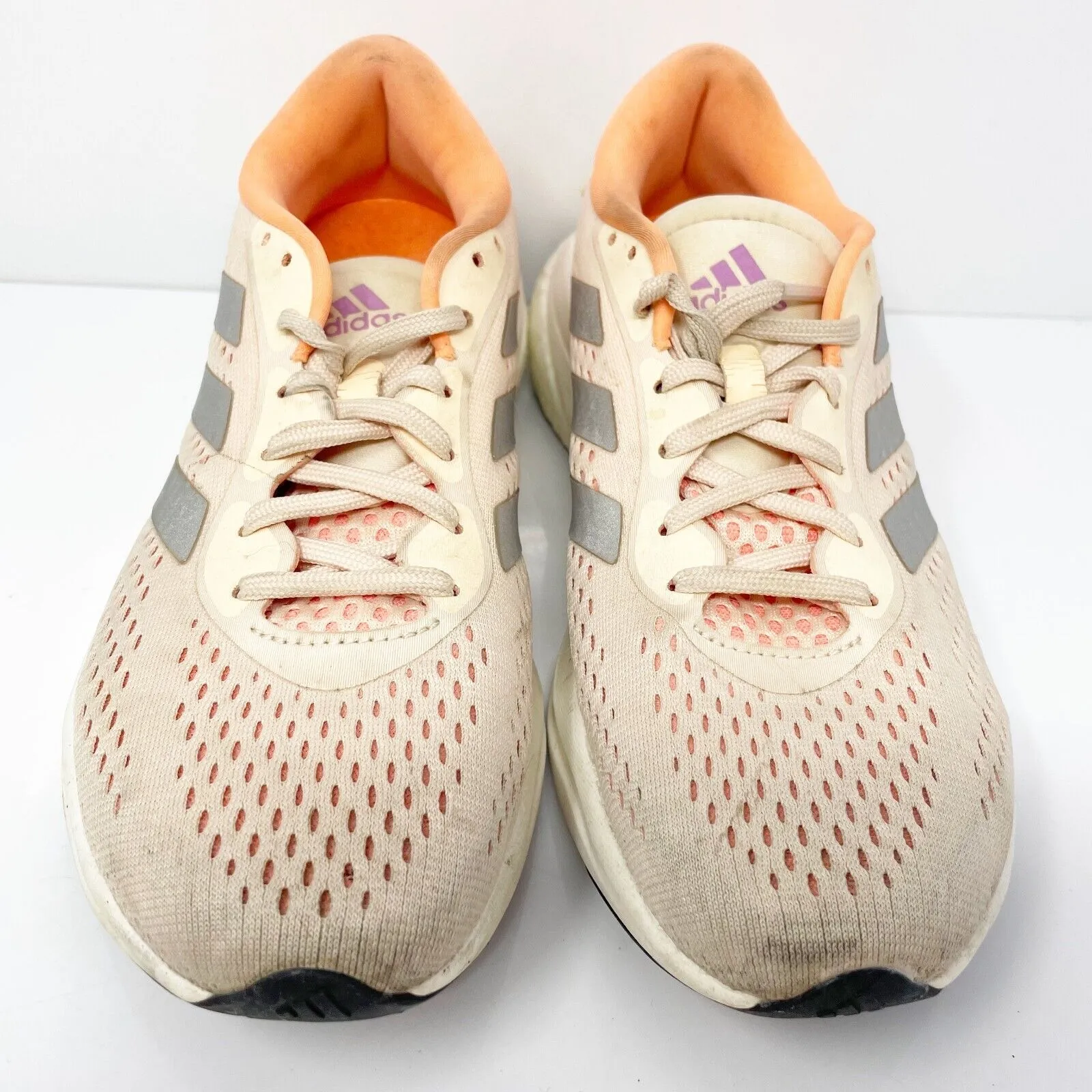 Adidas Womens Supernova 2 GY1774 Orange Running Shoes Sneakers Size 6.5