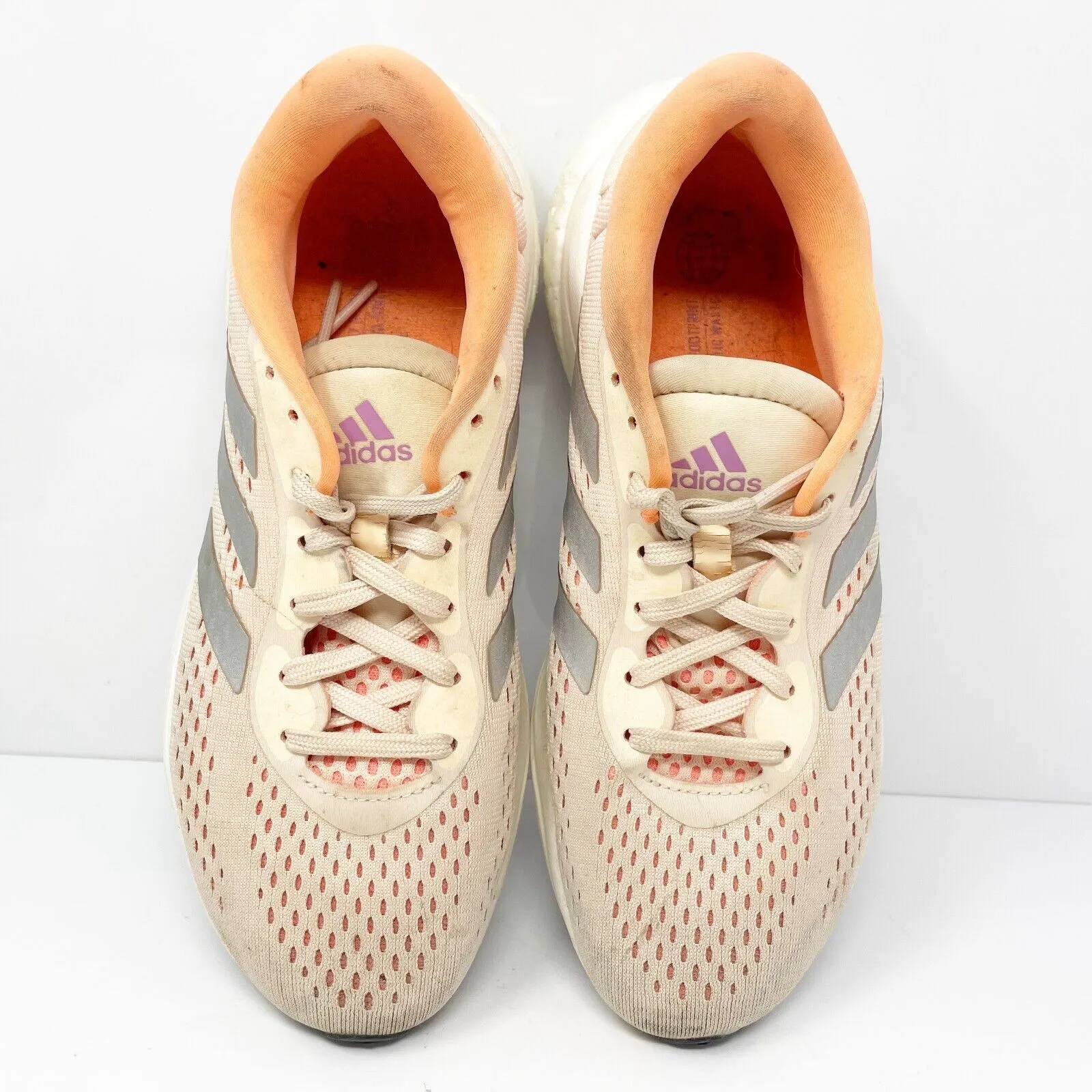 Adidas Womens Supernova 2 GY1774 Orange Running Shoes Sneakers Size 6.5