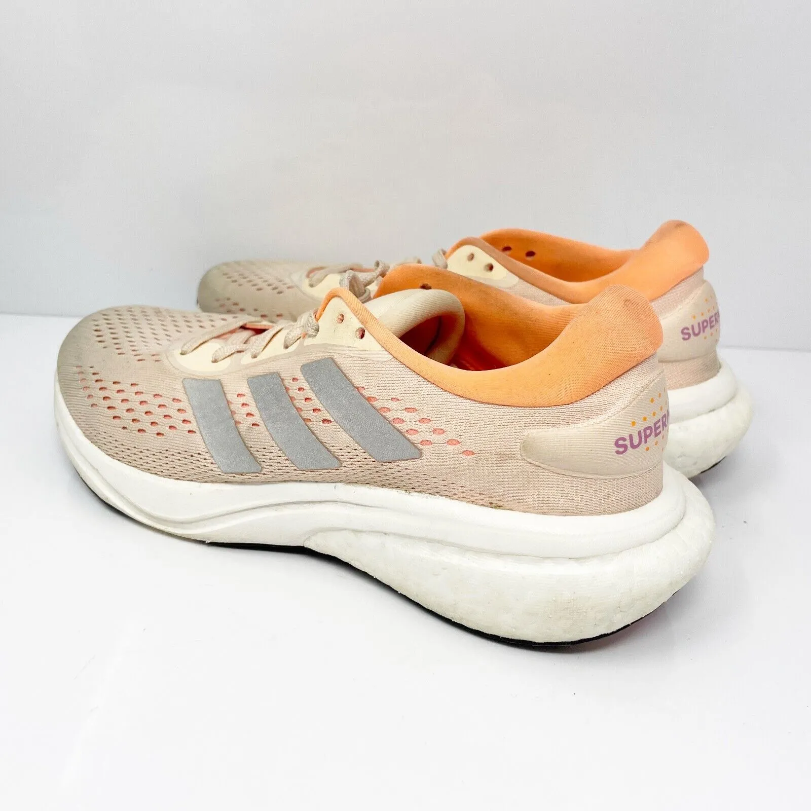 Adidas Womens Supernova 2 GY1774 Orange Running Shoes Sneakers Size 6.5