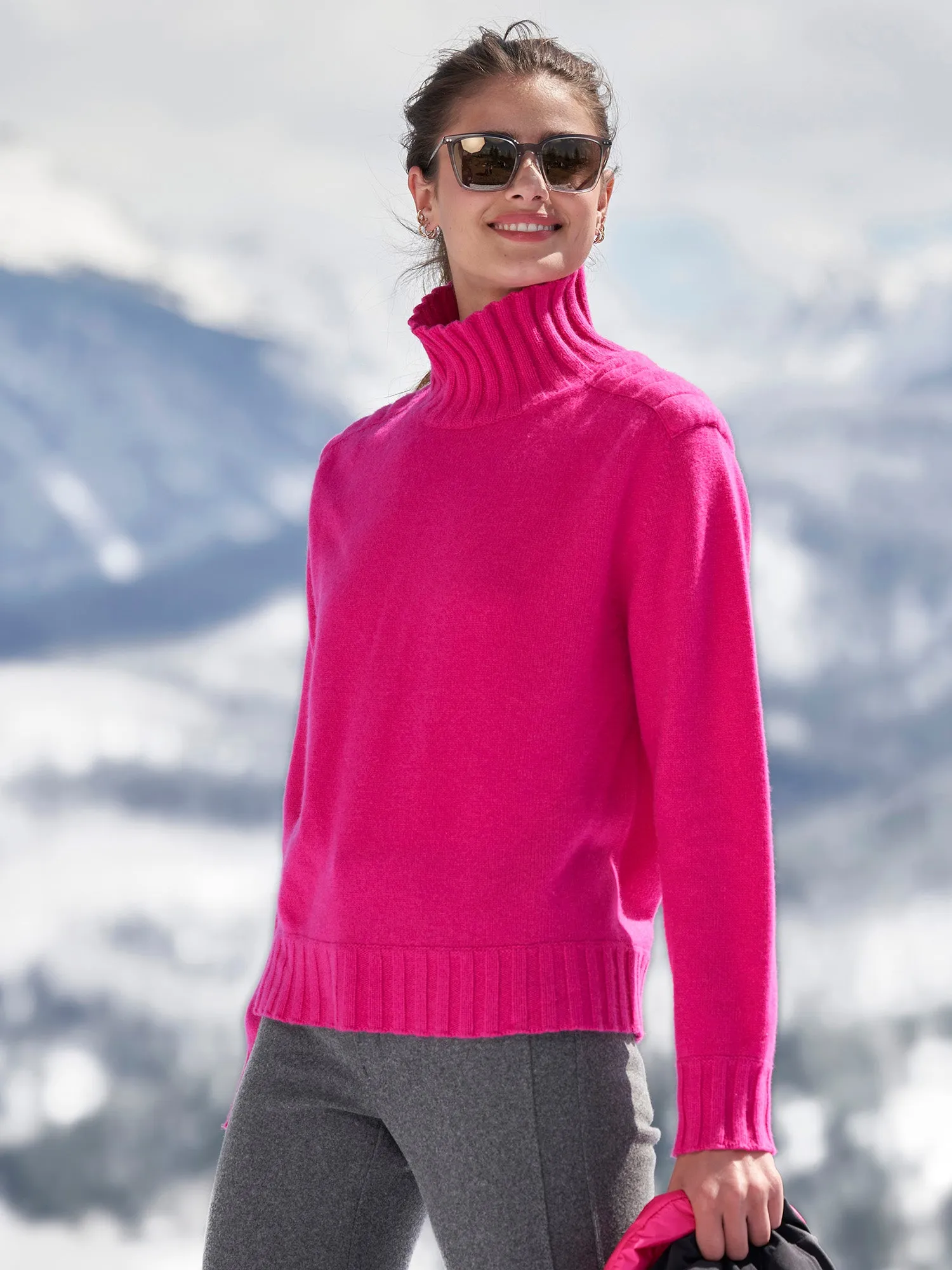 Aileen Cashmere Ski Sweater