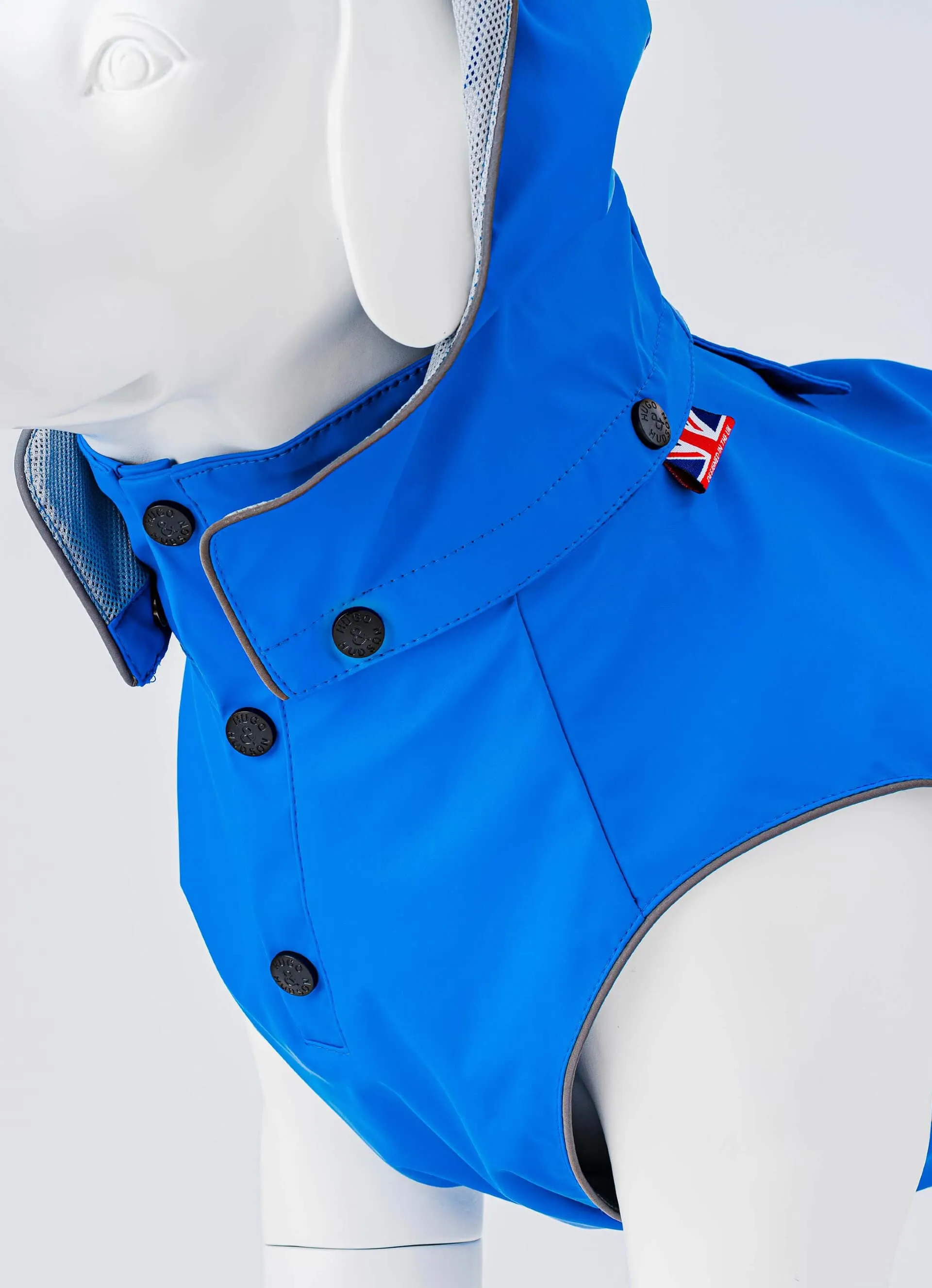 All-weather Dog Raincoat - Blue