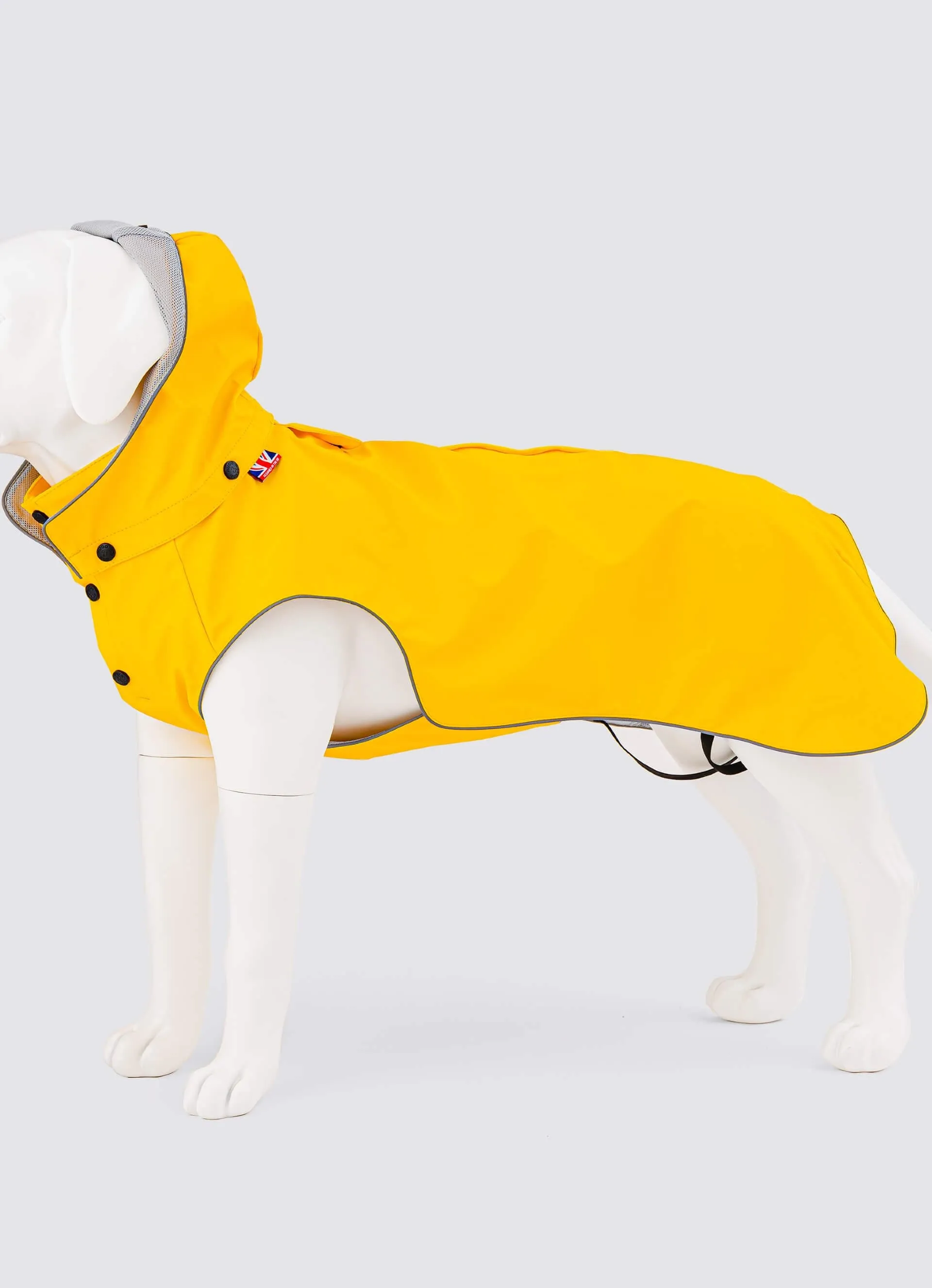 All-weather Dog Raincoat - Yellow