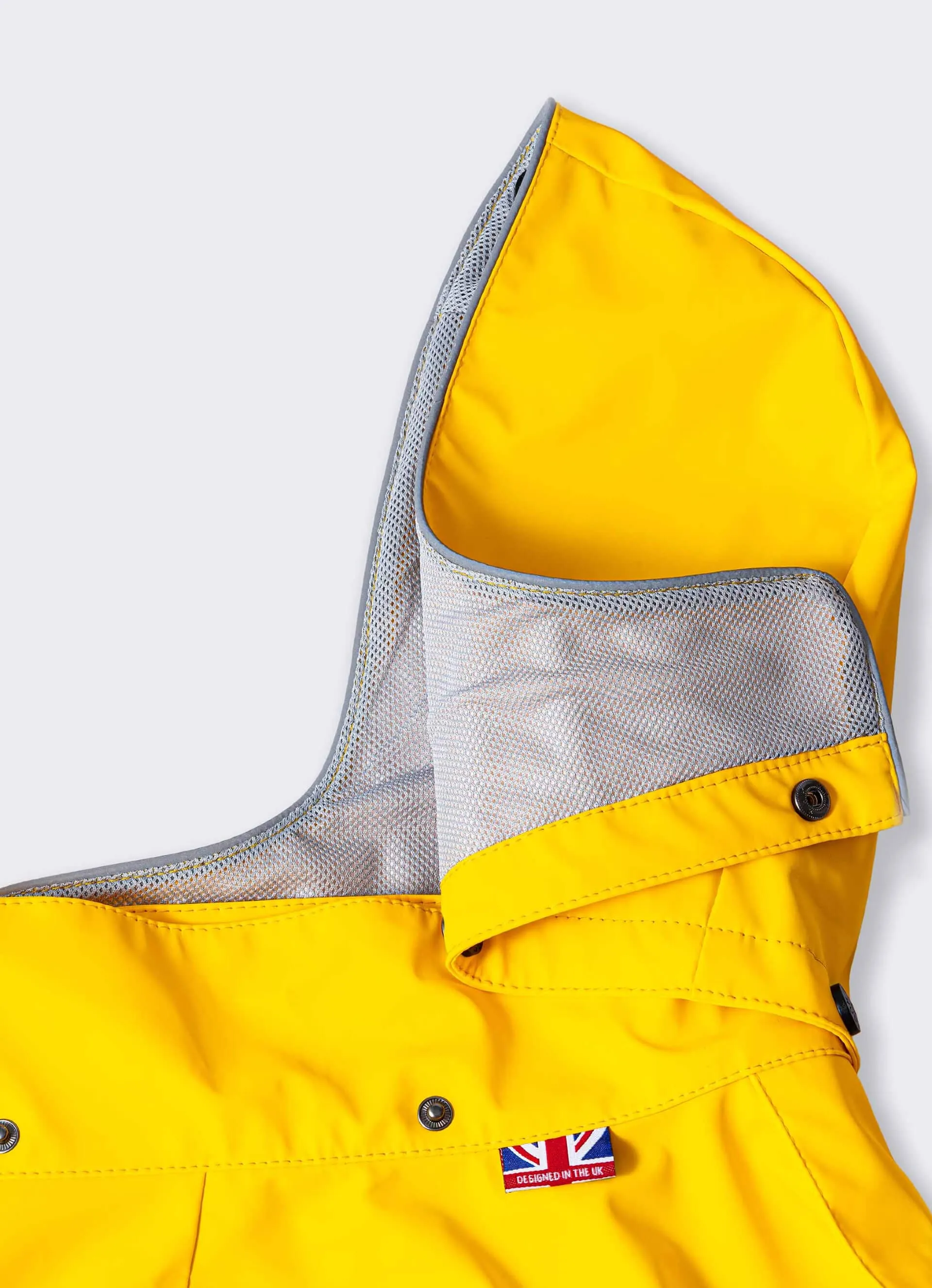 All-weather Dog Raincoat - Yellow