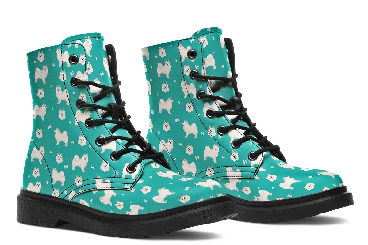 American Eskimo Pattern Boots