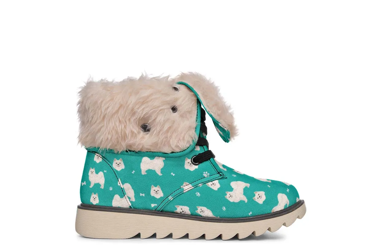 American Eskimo Pattern Polar Vibe Boots