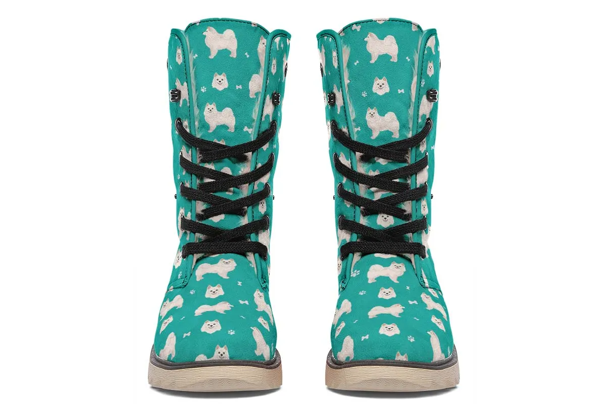 American Eskimo Pattern Polar Vibe Boots