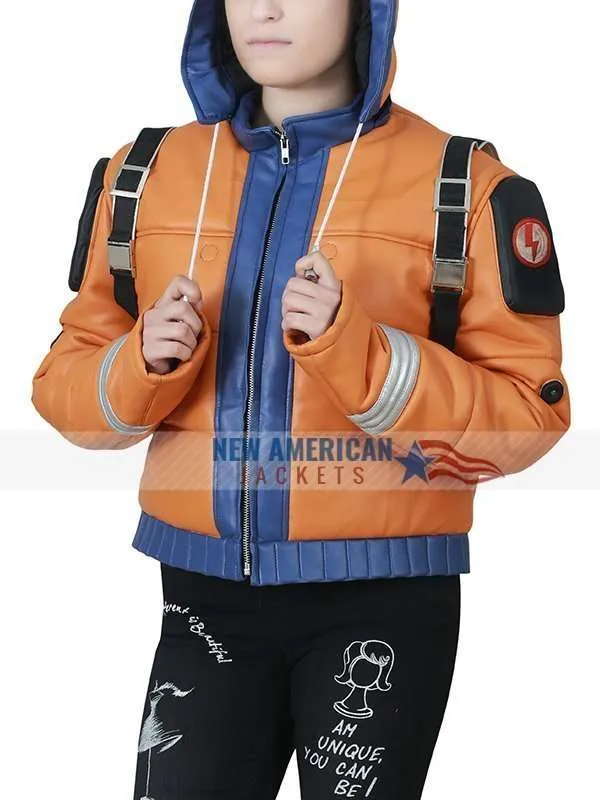 Apex Legends Wattson Hooded Jacket - New American Jackets