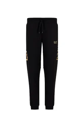 Armani EA7 Pants Tape Logo Black/Gold