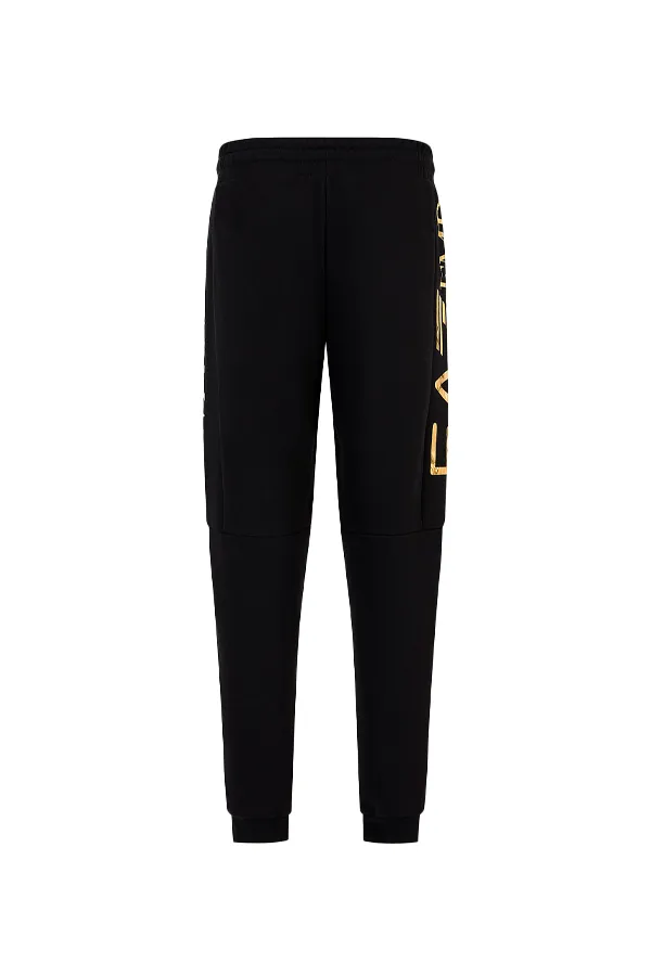 Armani EA7 Pants Tape Logo Black/Gold