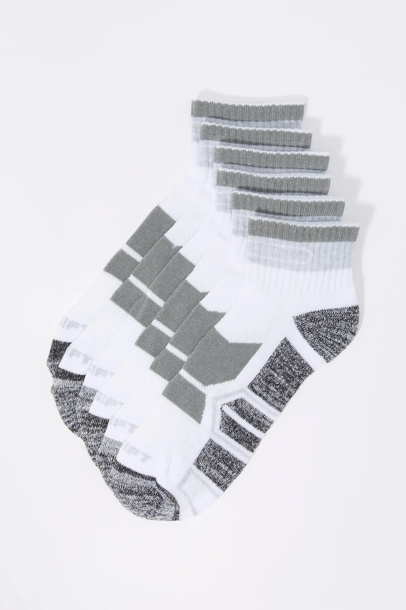 Athletic Quarter Socks (6 Pack)