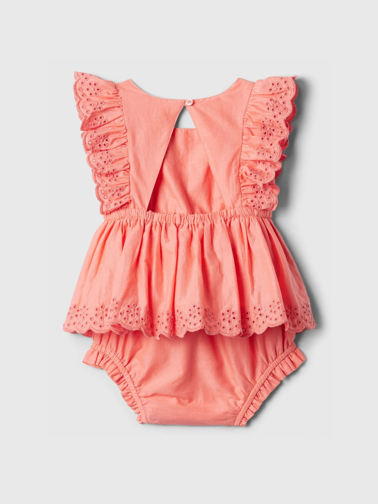 Baby Eyelet Two-Piece Outfit Set