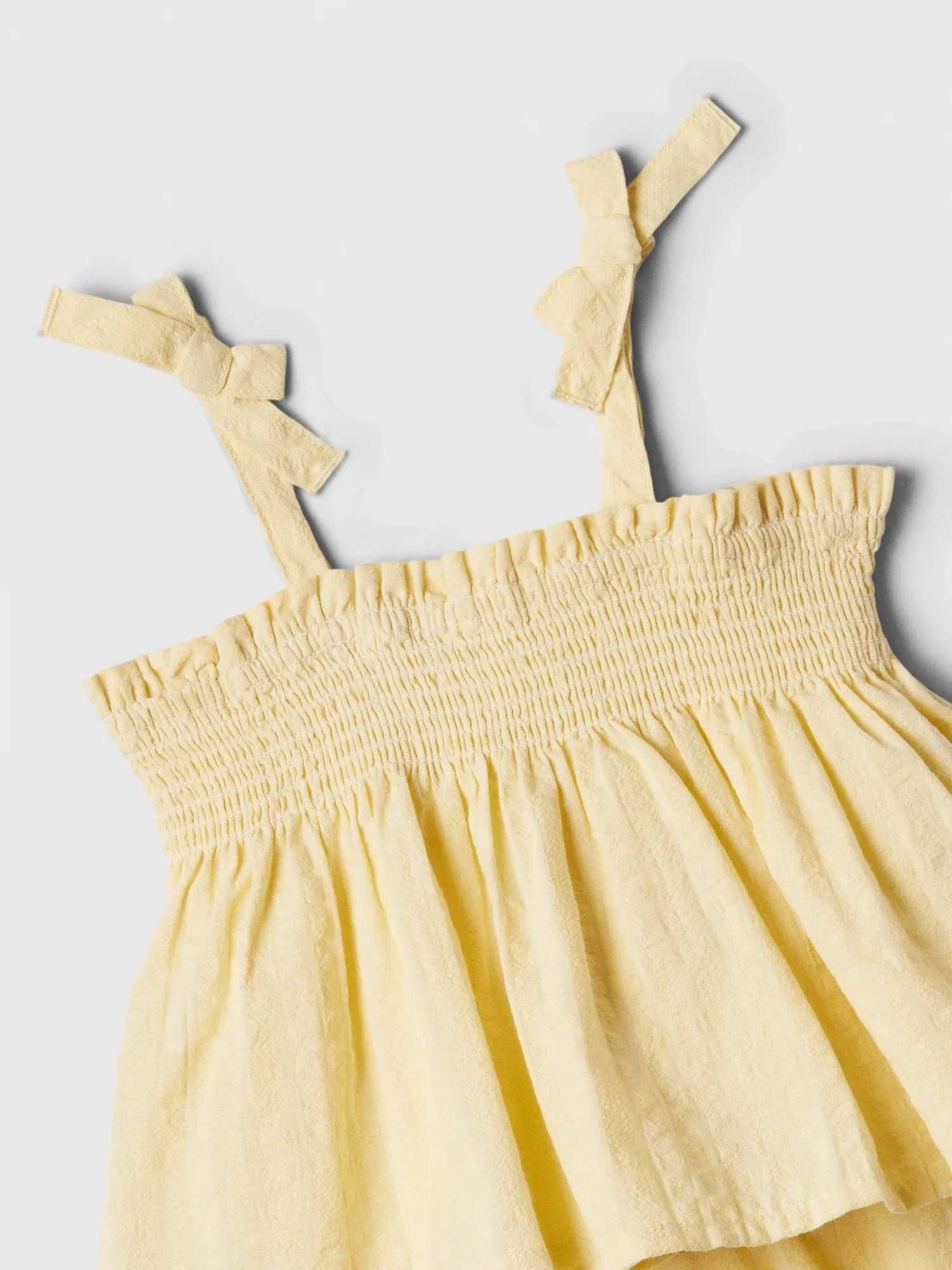 Baby Smocked Two-Piece Outfit Set