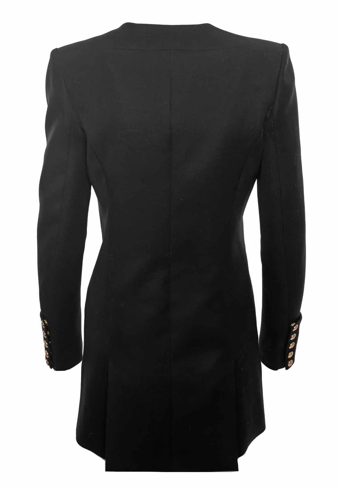 Balmain Size 38 Open Front Tuxedo Style Blazer