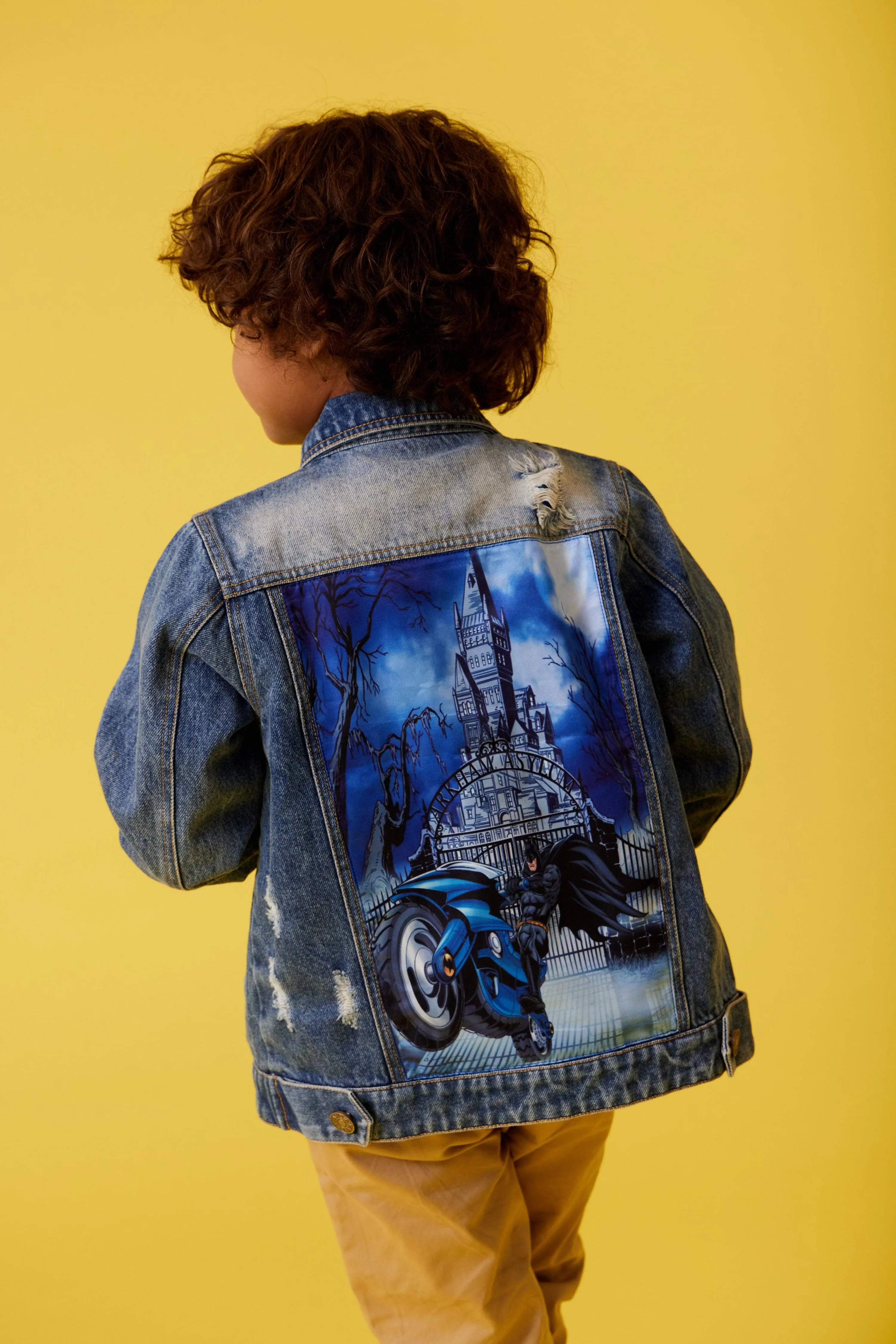 Batman Art  Denim Jacket