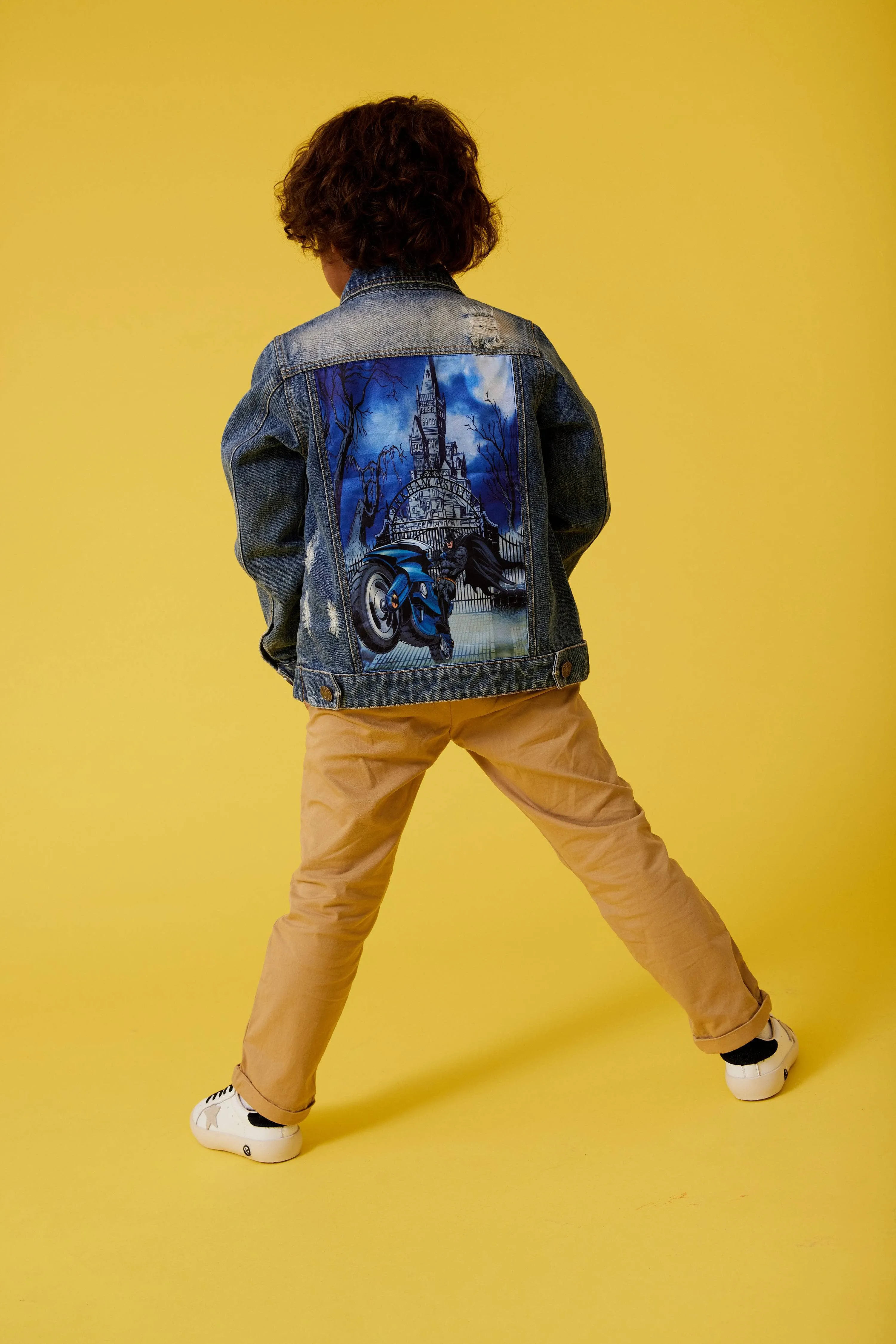 Batman Art  Denim Jacket