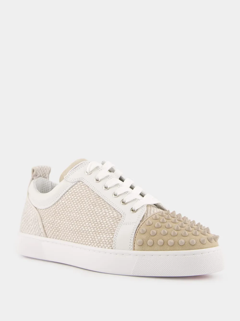 Beige Louis Junior Spikes Sneakers