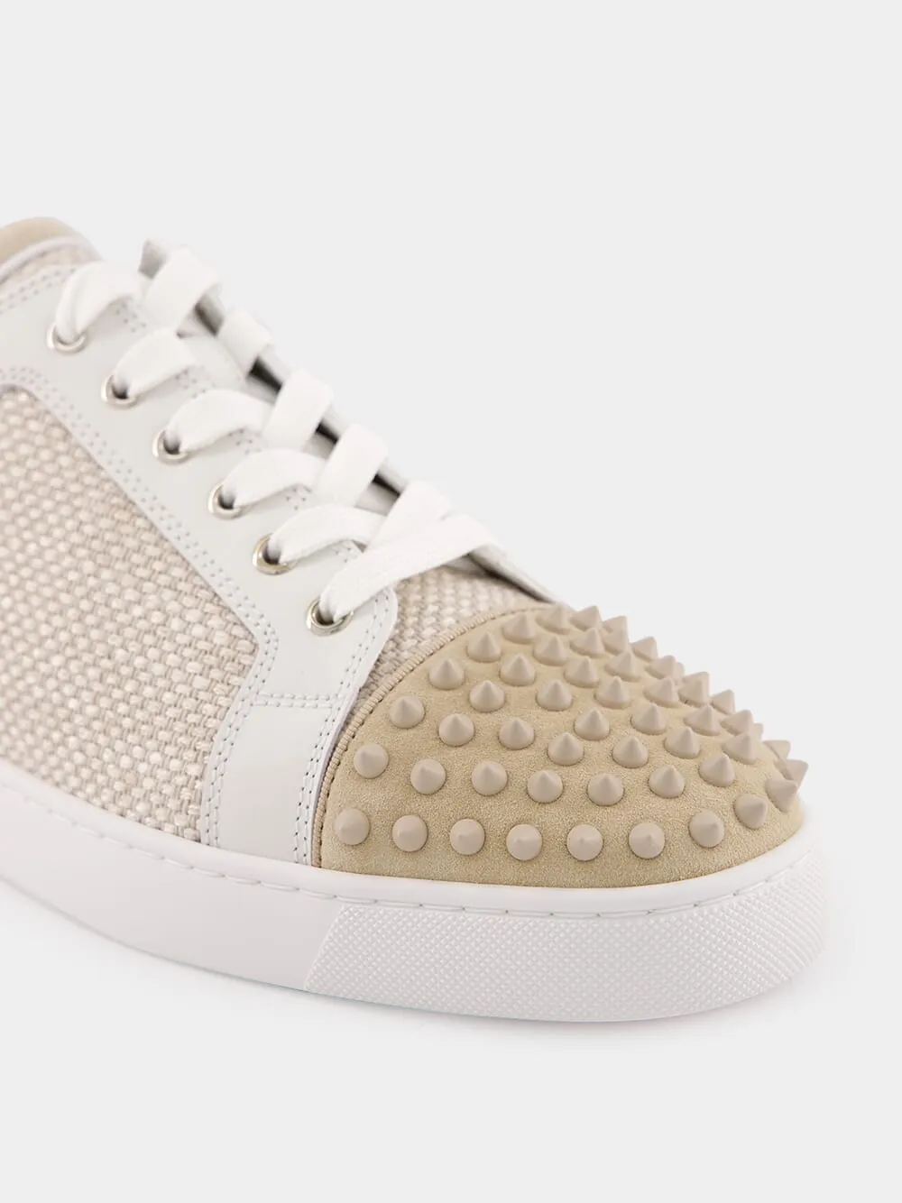 Beige Louis Junior Spikes Sneakers