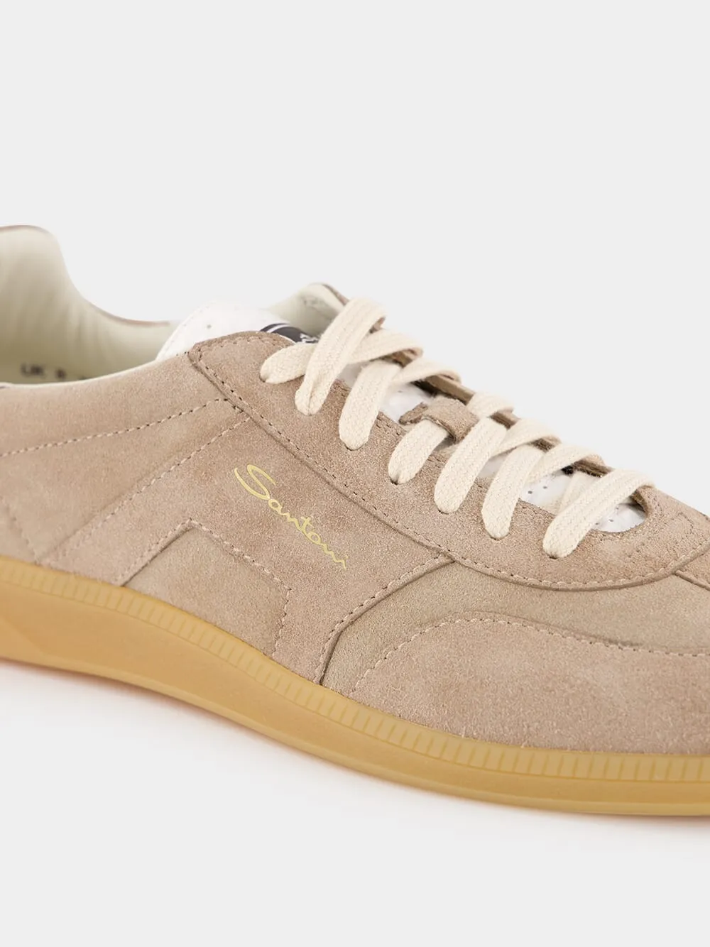 Beige Suede DBS Olympic Sneakers