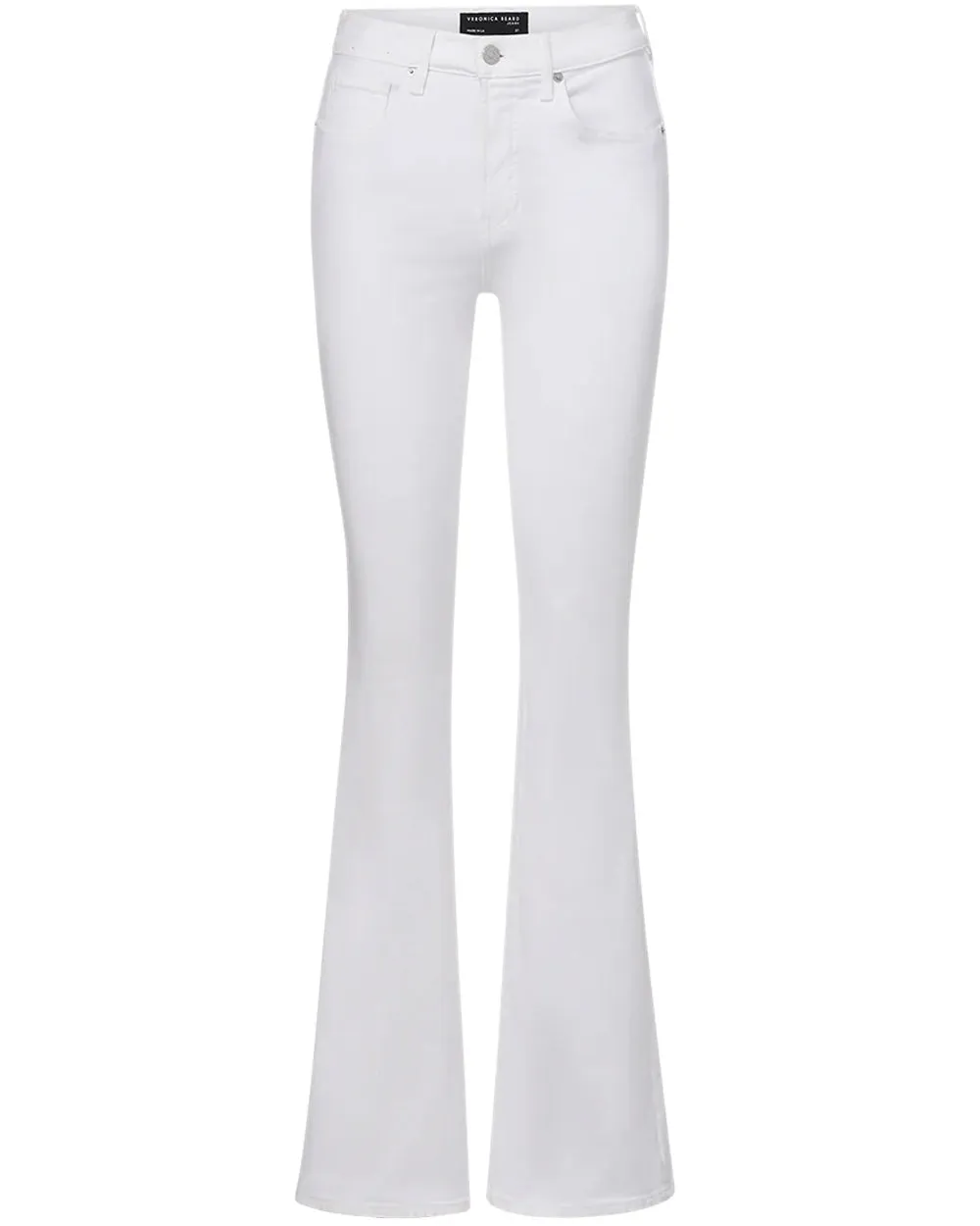 Beverly Skinny Flare Jean in White