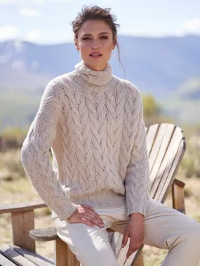 Bianca Cable Cashmere Sweater