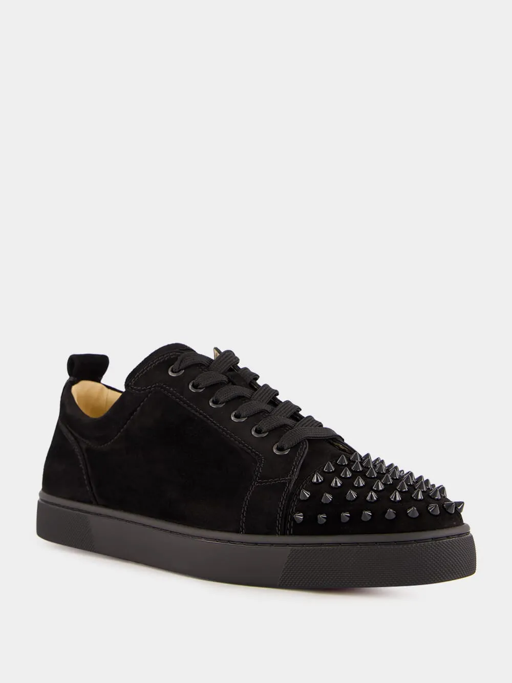 Black Louis Junior Spiked Sneakers