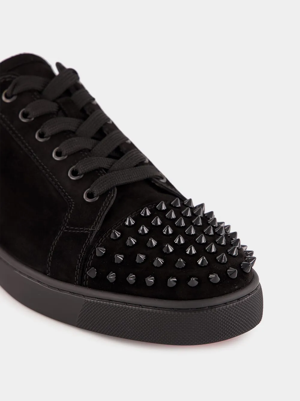 Black Louis Junior Spiked Sneakers