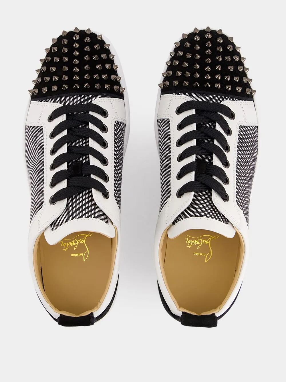 Black Louis Junior Spikes Sneakers