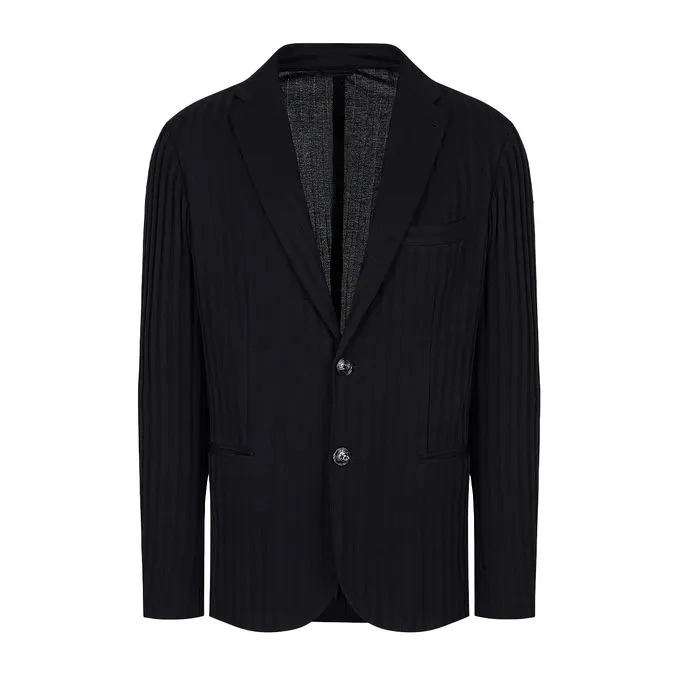 BLAZER JERSEY Man Navy