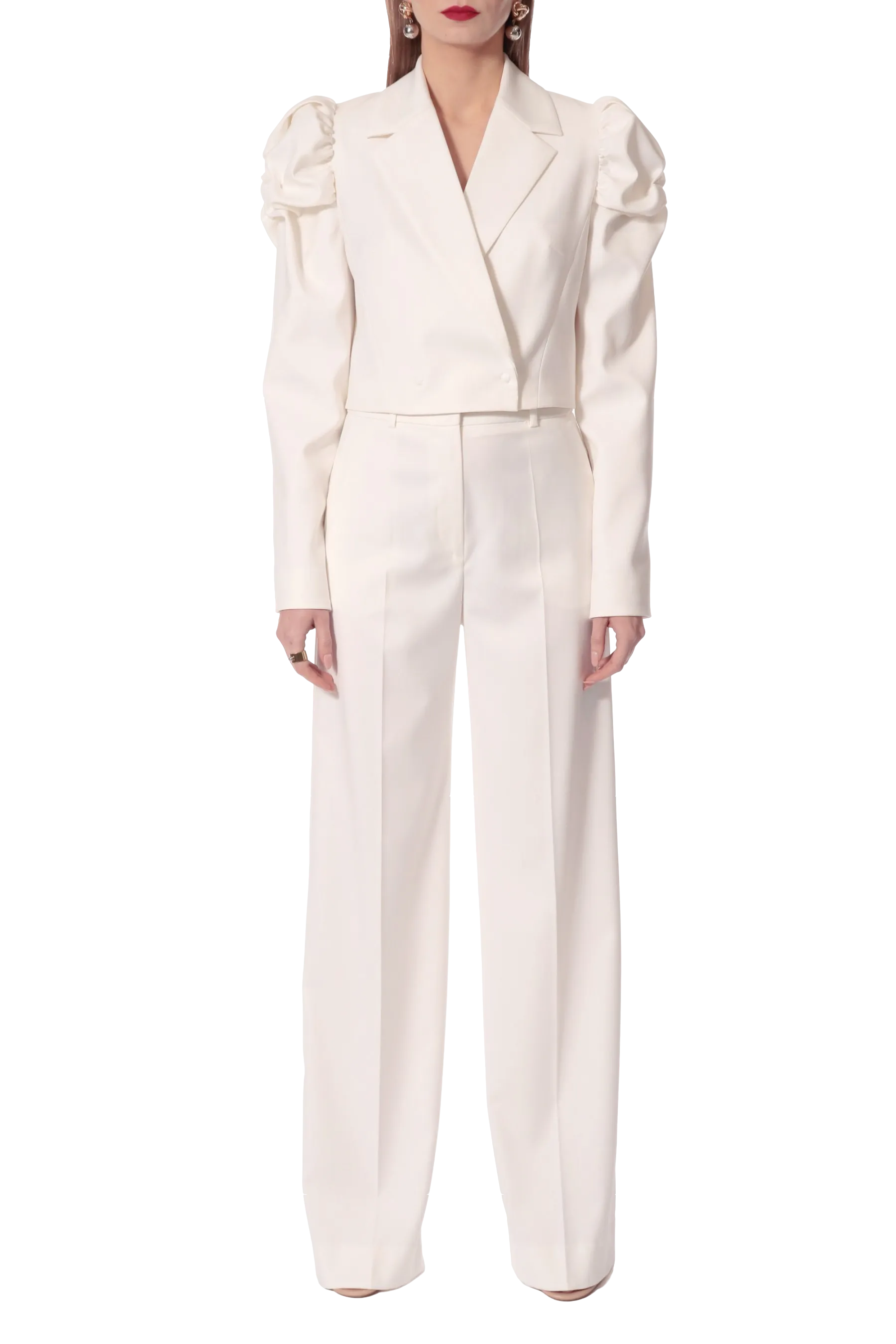 Blazer Naya Aesthetic White