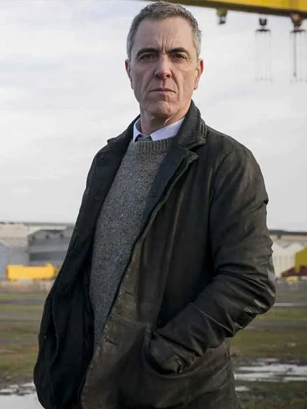 Bloodlands James Nesbitt Black Jacket - New American Jackets