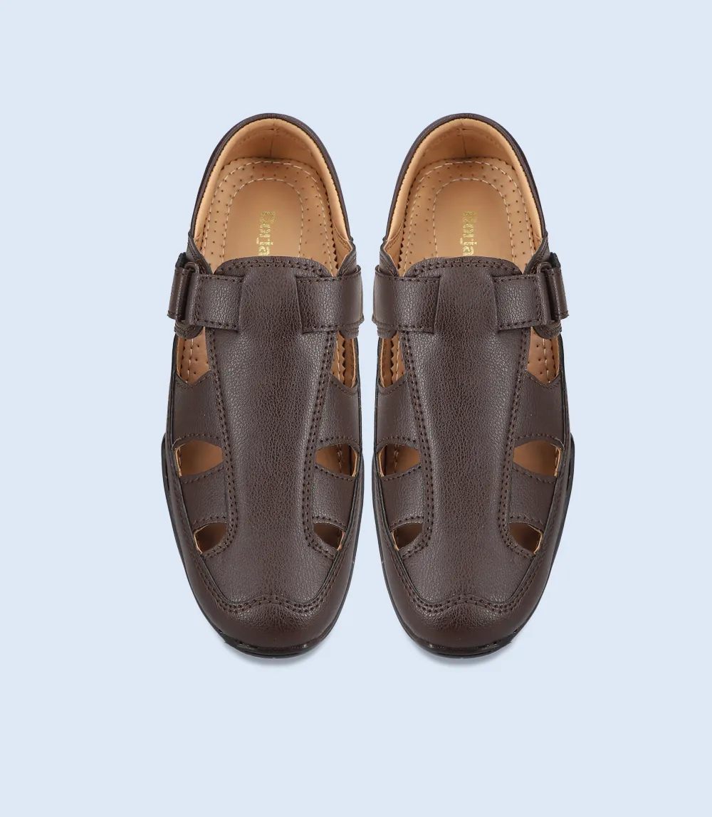 BM5946-BROWN-Men casual Sandal