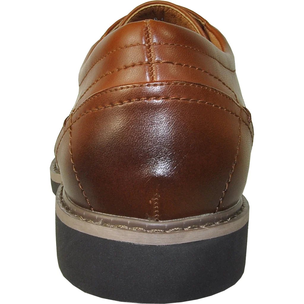 Bravo Brown Round Toe Matte Dress Shoe - Rental