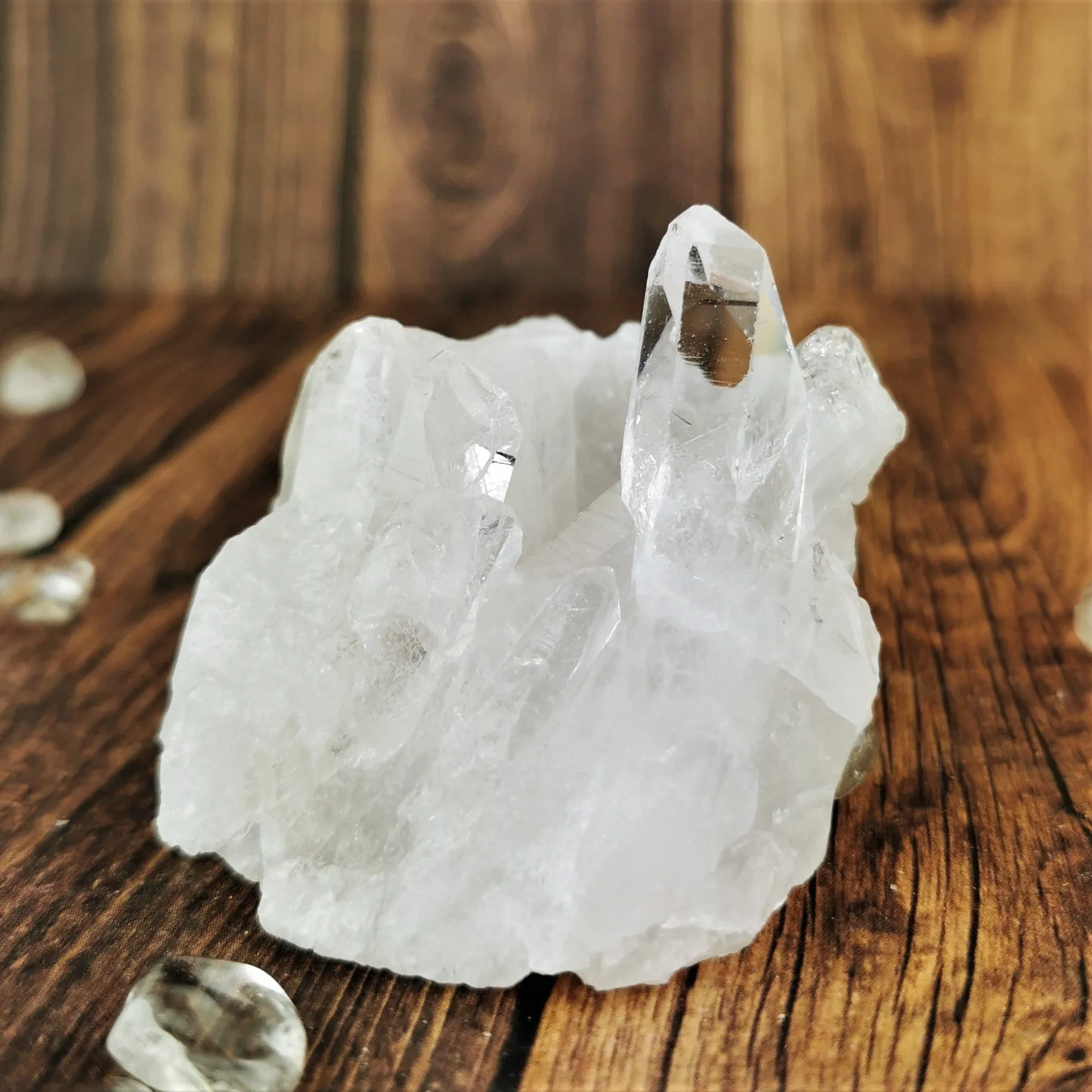 Brazilian Quartz Cluster Pieces