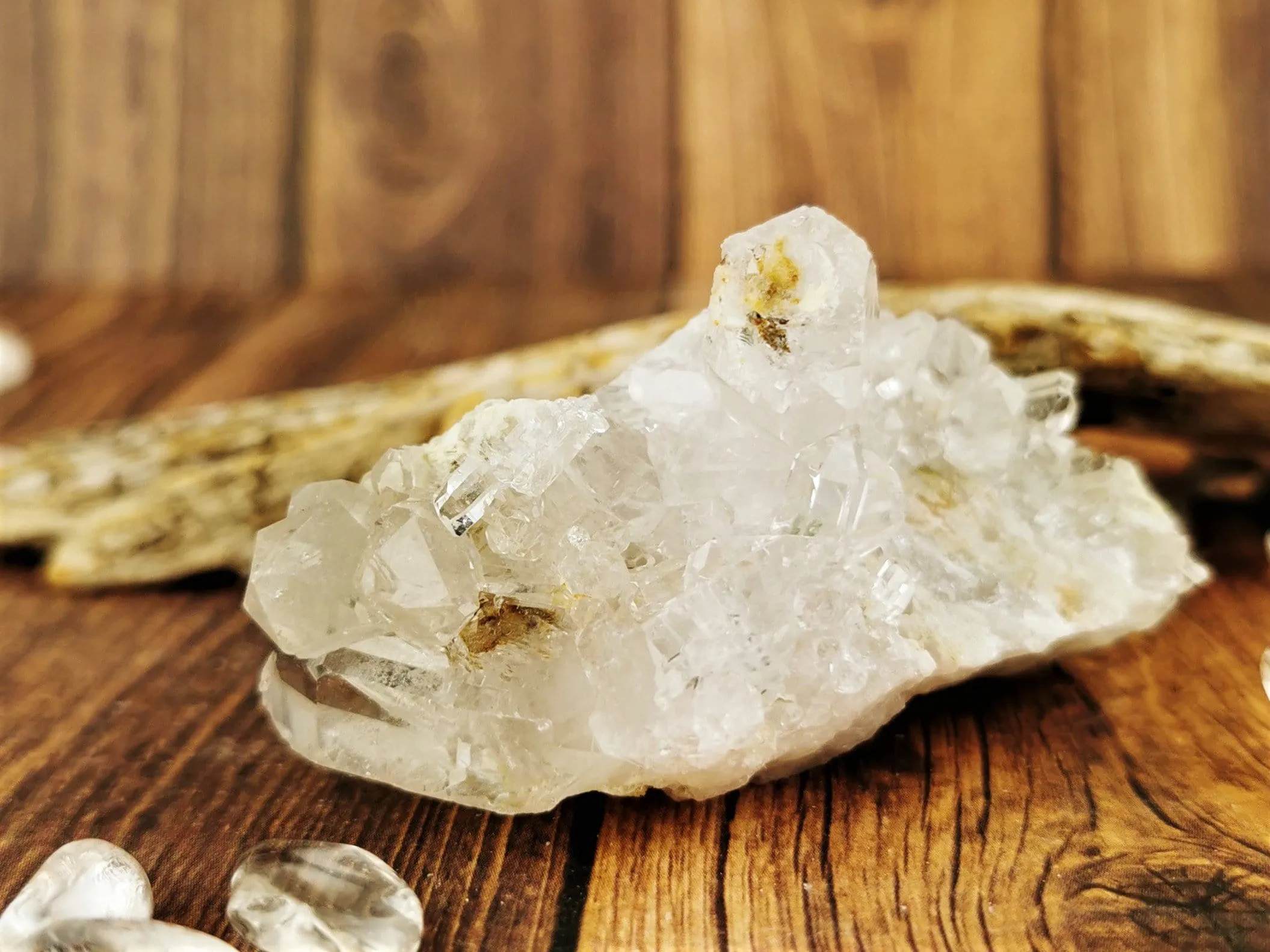 Brazilian Quartz Cluster Pieces