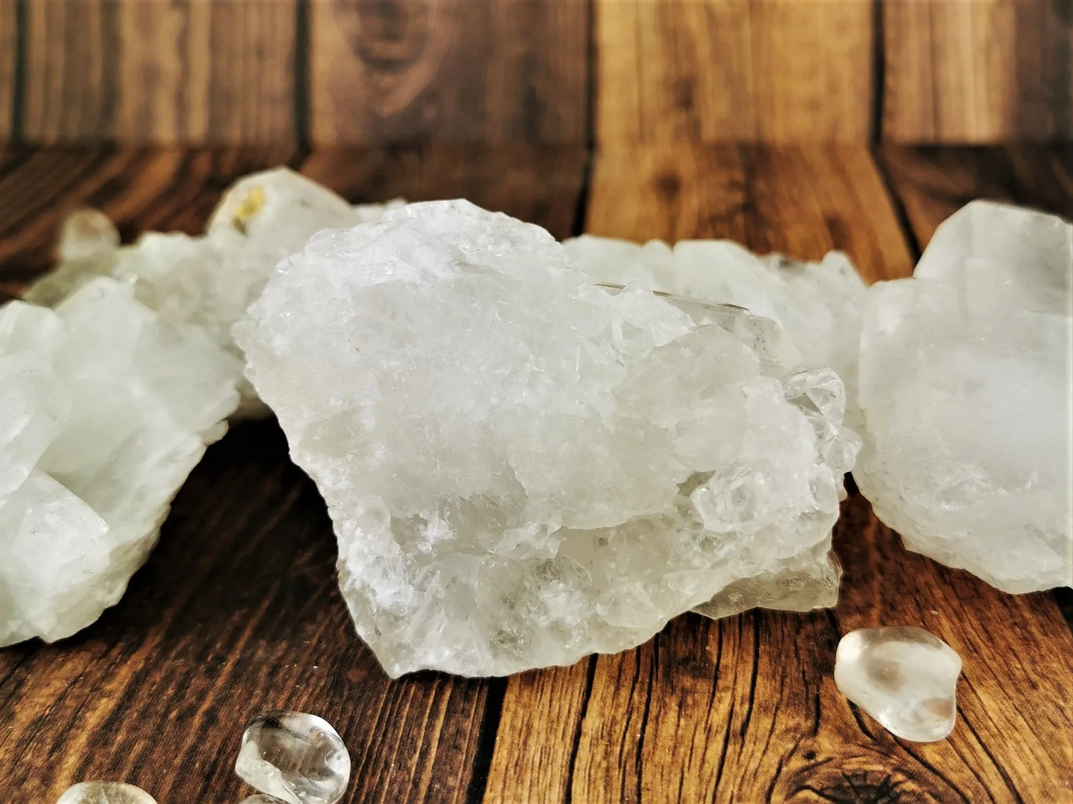 Brazilian Quartz Cluster Pieces