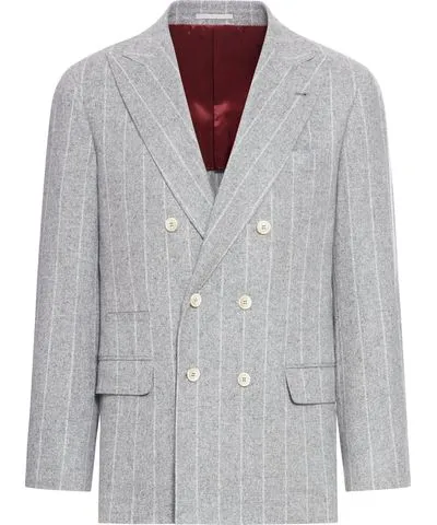 Brunello Cucinelli Pinstripe Blazer