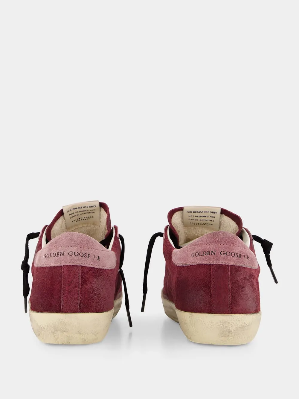 Burgundy Superstar Classic Sneakers