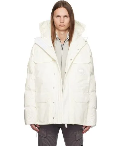 Canada Goose White 'Paradigm' Expedition Down Parka