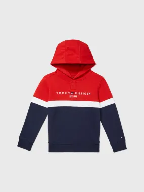 Colourblock Hoodie (Kids) - Cobalt Saphire