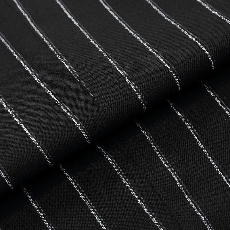 Deal Striker Pinstripes Three Piece Suit