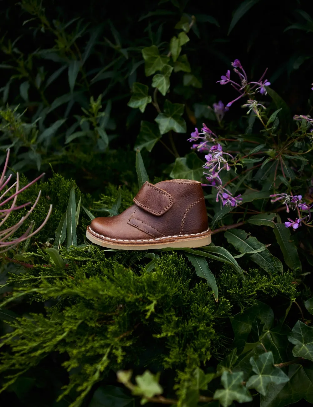 Desert Boot with Velcro - Hazelnut