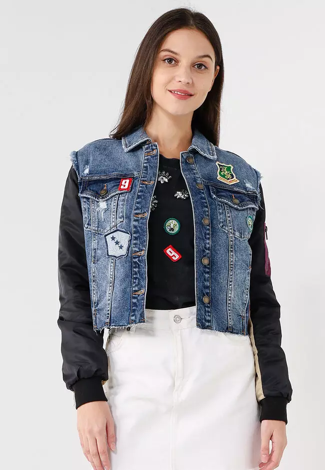 Desigual Hybrid Denim Jacket