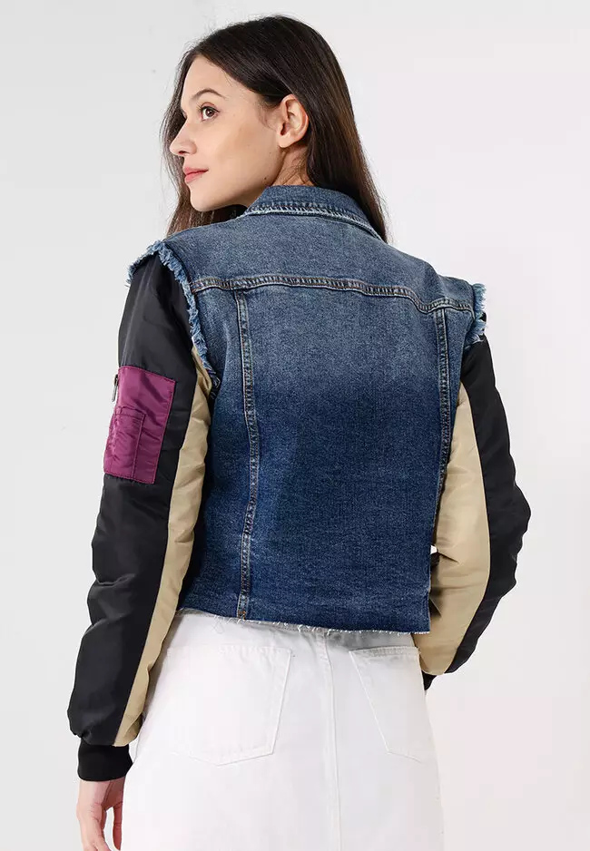 Desigual Hybrid Denim Jacket