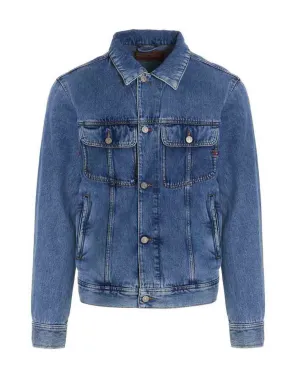 Diesel D-Barcy Denim Trucker Jacket