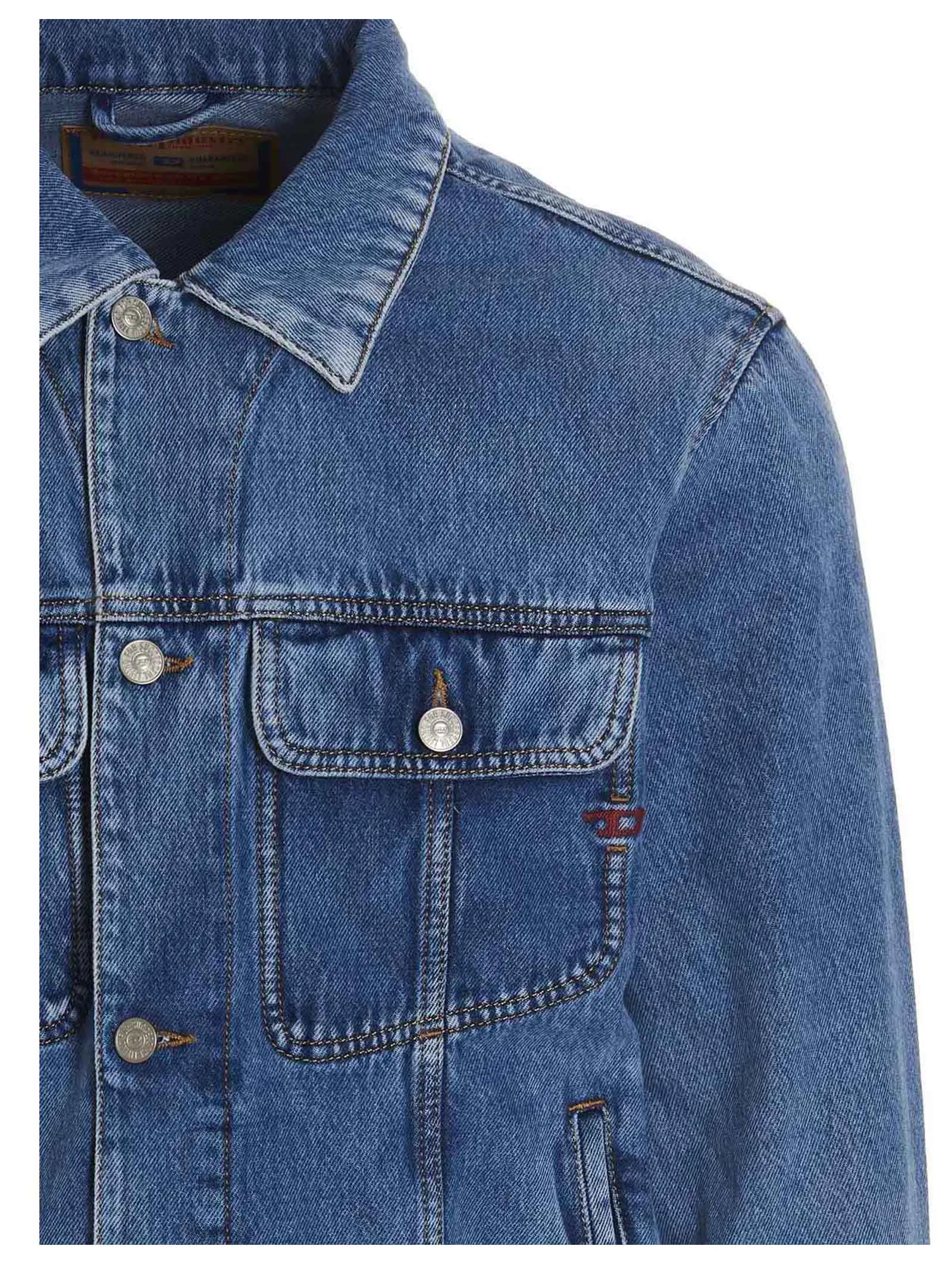 Diesel D-Barcy Denim Trucker Jacket