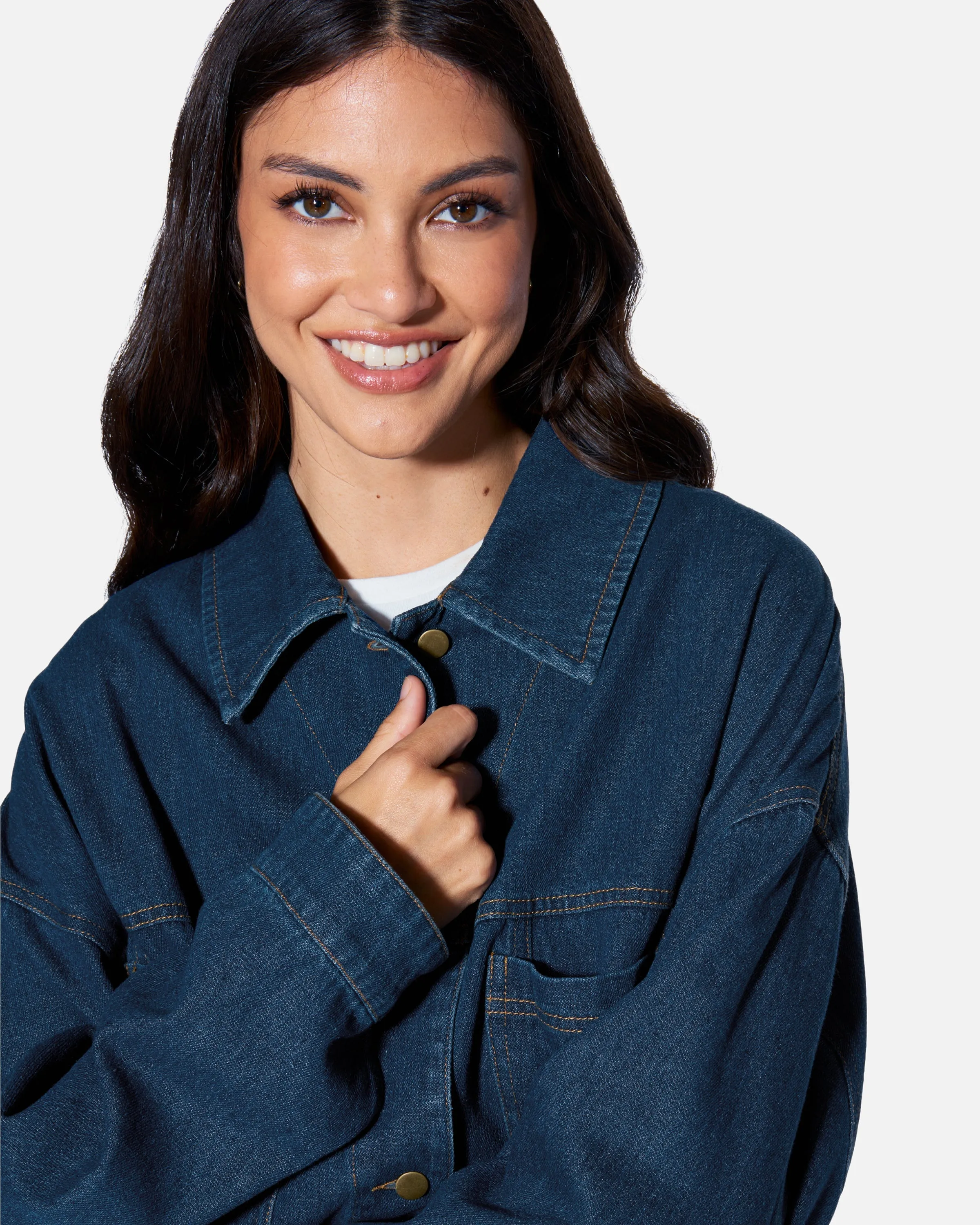 ESSENTIAL BOYFRIEND DENIM JACKET