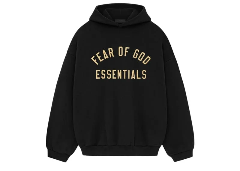 Fear of God Essentials Fleece II Hoodie Black